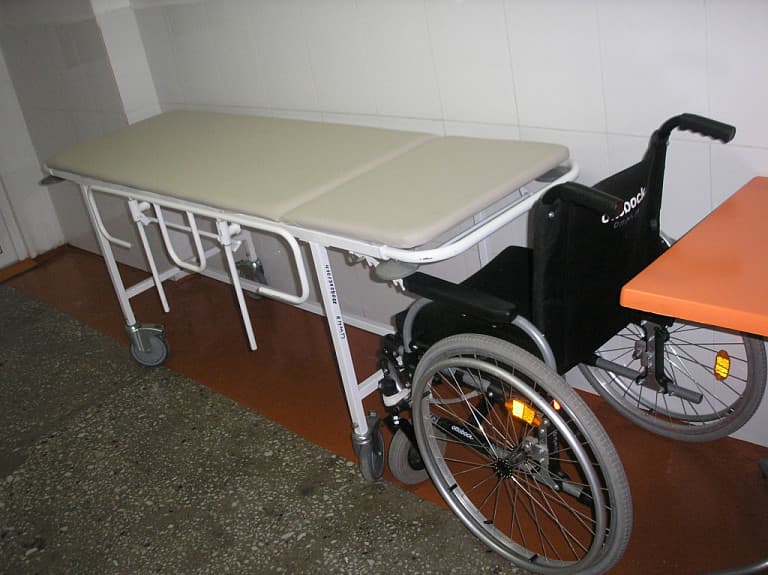 A wheelchair